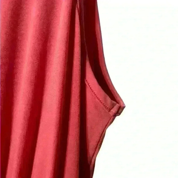 🟣Jonathan Martin Peach High-Low Dress – Size XL - Picture 3 of 5